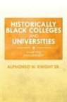 Alphonso W. Knight Sr - Historically Black Colleges and Universities
