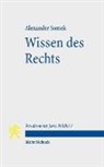 Alexander Somek - Wissen des Rechts