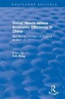 K. K. Fung, K.K Fung, K. K. Fung - Social Needs Versus Economic Efficiency in China: Sun Yefang s