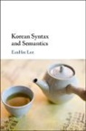EunHee Lee, Eunhee (State University of New York Lee, LEE EUNHEE - Korean Syntax and Semantics