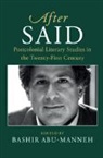 Bashir Abu-Manneh, EDITED BY BASHIR ABU, Bashir Abu-Manneh - After Said