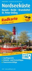 PublicPress Radkarte Nordseeküste, Husum - Heide - Brunsbüttel