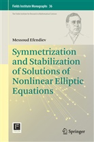 Messoud Efendiev - Symmetrization and Stabilization of Solutions of Nonlinear Elliptic Equations