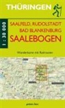 Lutz Gebhardt - Wanderkarte Saalfeld, Rudolstadt, Bad Blankenburg am Saalebogen