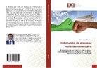 Mohammed Khudhair - Élaboration de nouveau matériau cimentaire