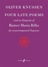 Four Late Poems and an Epigram of Rainer Maria Rilke