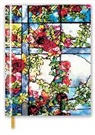 Flame Tree Studio - Tiffany: Trellised Rambler Roses (Blank Sketch Book)