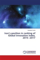 Saadallah Darabi - Iran's position in ranking of Global innovation index, 2015 -2017