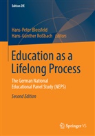 Hans-Pete Blossfeld, Hans-Peter Blossfeld, Rossbach, Rossbach, Hans-Günther Roßbach - Education as a Lifelong Process