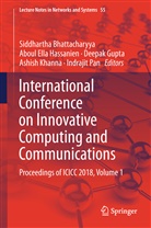 Siddhartha Bhattacharyya, Abou Ella Hassanien, Aboul Ella Hassanien, Deepak Gupta, Deepak Gupta et al, Aboul Ella Hassanien... - International Conference on Innovative Computing and Communications