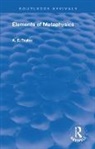 A. E Taylor, A. E. Taylor - Elements of Metaphysics