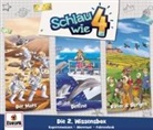 Schlau wie Vier - 3er Wissens-Box. Box.2, 3 Audio-CD (Audio book)