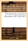 Henri Maret, Maret-H - Ouverture des cours, le 2