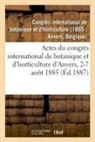 Congres Botanique, Congres Botanique - Actes du congres international de