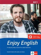 Let's Enjoy English - A2.1: Student's Book with audios and videos