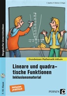 Marc Bettner, Marco Bettner, Erik Dinges, Cathri Spellner, Cathrin Spellner - Lin. und quadrat. Funktionen - Inklusionsmaterial, m. 1 CD-ROM