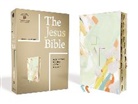 Passion, Zondervan - The Jesus Bible Artist Edition, ESV, (With Thumb Tabs to Help Locate the Books of the Bible), Leathersoft, Multi-color/Teal, Thumb Indexed