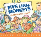 Eileen Christelow, Christelow Eileen, Eileen Christelow, Christelow Eileen - Five Little Monkeys Shopping for School Board Book