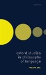 Ernie Lepore, Ernie (Professor of Philosophy Lepore, Ernie Lepore, Lepore Ernie, David Sosa, Sosa David - Oxford Studies in Philosophy of Language Volume 1