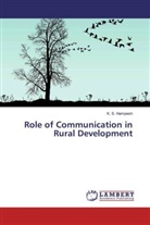 K S Hampesh, K. S. Hampesh - Role of Communication in Rural Development