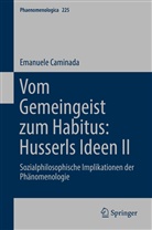 Emanuele Caminada - Vom Gemeingeist zum Habitus: Husserls Ideen II