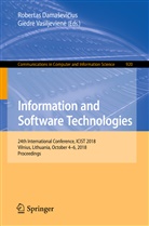 Robertas Dama¿evi¿ius, Roberta Damasevicius, Robertas Damasevicius, Robertas Damaševičius, Giedr Vasiljevien, Giedr_ Vasiljevien_... - Information and Software Technologies