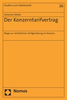 Johannes Völcker - Der Konzerntarifvertrag