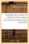 Pierre Hoang, Hoang-P - Catalogue des eclipses de soleil