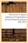 France, Adolphe Lanoë - Decret portant reglement d