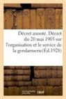 France, Adolphe Lanoë - Decret annote. decret du 20 mai