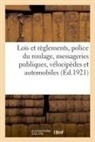 France, Adolphe Lanoë - Lois et reglements sur la police