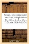 Anonyme, Sans Auteur, Sans Auteur - Semaine d histoire du droit
