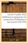 Anonyme, Sans Auteur, Sans Auteur - Loi du 13 juillet 1928,