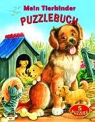 R Schöler, Bilderbuchverlag Otto Moravec, Otto Moravec, Bilderbuchverla Otto Moravec - Mein Tierkinder Puzzlebuch