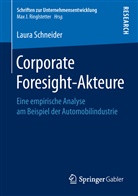 Laura Schneider - Corporate Foresight-Akteure