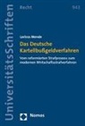 Larissa Mende - Das Deutsche Kartellbußgeldverfahren