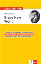 Aldous Huxley, Horst Mühlmann - Klett Lektürehilfen Aldous Huxley 'Brave New World'