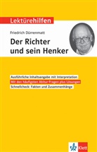 Elisabeth Kaltenbach - Klett Lektürehilfen Friedrich Dürrenmatt 'Der Richter und sein Henker'