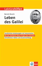 Bertolt Brecht, Karl-Heinz Hahnengress - Lektürehilfen Bertolt Brecht 'Das Leben des Galilei'