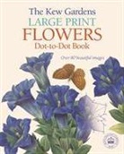 David Woodroffe - Kew Gardens Large Print Flowers Dot-To-Dot Book