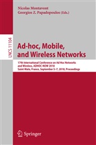 Nicola Montavont, Nicolas Montavont, Georgios Papadopoulos, Georgios Z. Papadopoulos, Z Papadopoulos, Z Papadopoulos - Ad-hoc, Mobile, and Wireless Networks