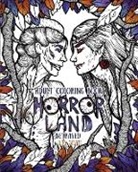 A. M. Shah - Adult Coloring Book Horror Land