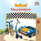 Kidkiddos Books, Inna Nusinsky, S. A. Publishing - The Wheels The Friendship Race (Serbian Book for Kids)