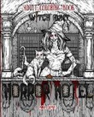 A. M. Shah - Adult Coloring Book Horror Hotel