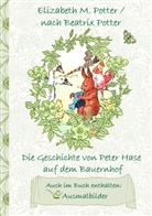 Beatrix Potter, Elizabeth Potter, Elizabeth M Potter, Elizabeth M. Potter - Die Geschichte von Peter Hase auf dem Bauernhof (inklusive Ausmalbilder, deutsche Erstveröffentlichung! )