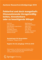 Marti Oswald, Martin Oswald, Zöller, Zöller, Matthias Zöller - Aachener Bausachverständigentage 2018; .