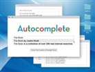 Justin Hook, Hook Justin - Autocomplete