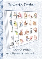 Beatri Potter, Beatrix Potter, Elizabeth M Potter, Elizabeth M. Potter - Beatrix Potter 99 Cliparts Buch Teil 2 ( Peter Hase )