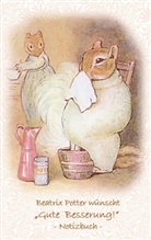 Beatri Potter, Beatrix Potter, Elizabeth M Potter, Elizabeth M. Potter - Beatrix Potter wünscht "Gute Besserung!" Notizbuch ( Peter Hase )