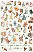 Beatri Potter, Beatrix Potter, Elizabeth M Potter, Elizabeth M. Potter - Die Waldfreunde von Peter Hase Notizbuch